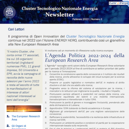 Newsletter CTN Energia n.2 2022