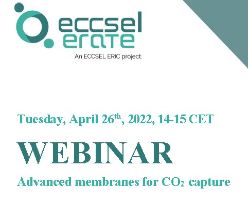 Webinar ‘Advanced membranes for CO2 capture’ – 26 aprile 2022 ore 14:00 online