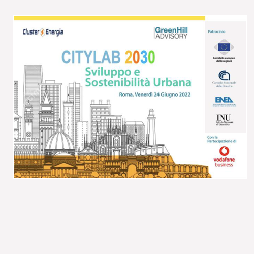 FORUM CITYLAB 2030 Sviluppo e Sostenibilità Urbana – 24 giugno 2022, Roma e online