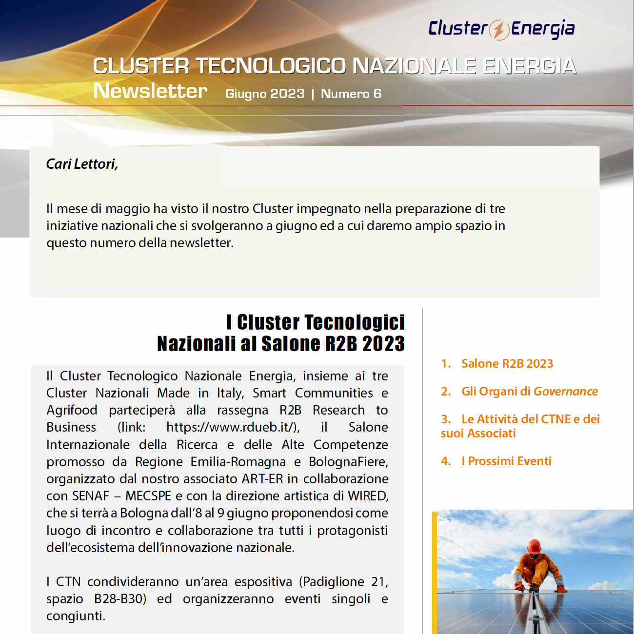 Newsletter CTN Energia n.6 2023