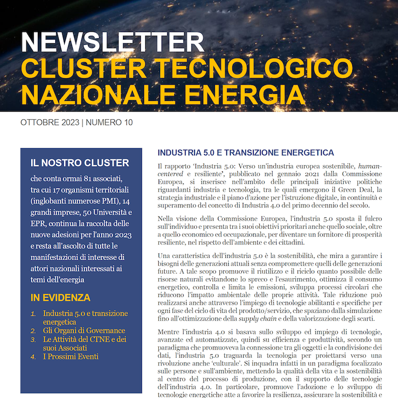 Newsletter CTN Energia n.10 2023