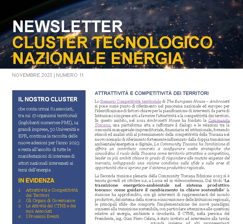 Newsletter CTN Energia n.11 2023