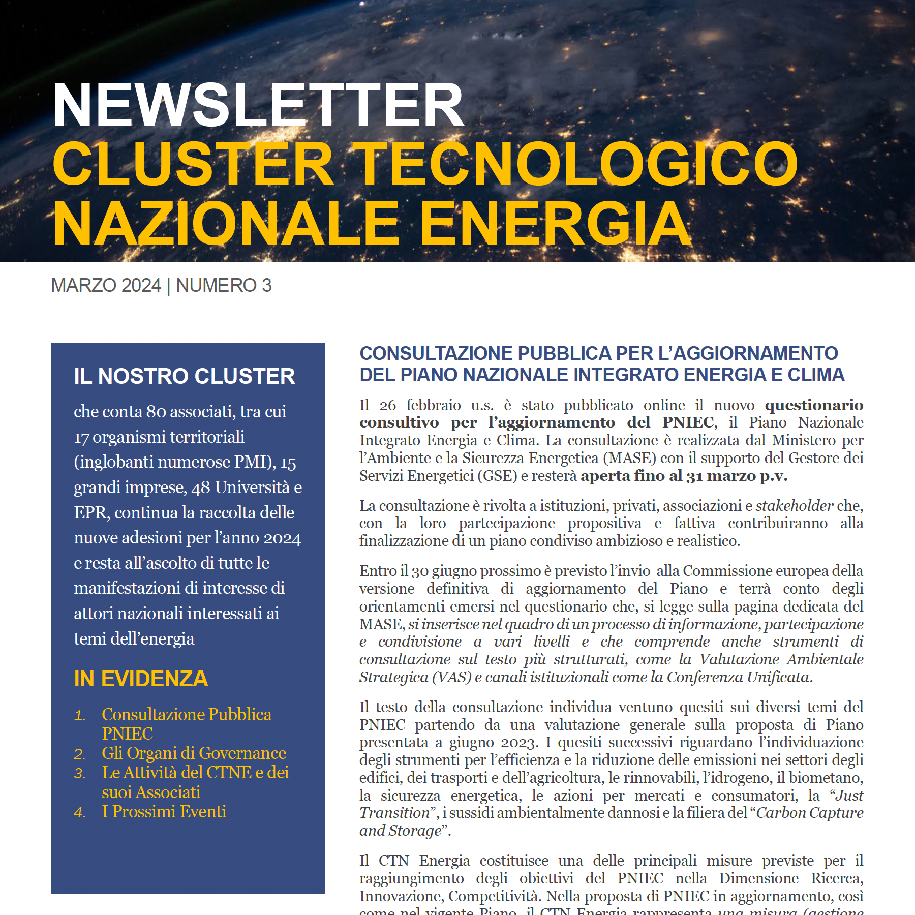 Newsletter CTN Energia n.3 2024